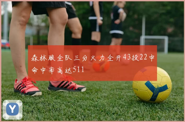 森林狼全队三分火力全开43投22中命中率高达511
